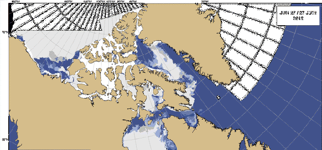 Skippers are closely watching the ice melt ©  SW